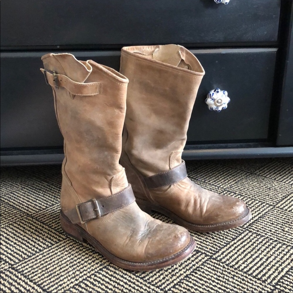 FREEBIRD by Steve Madden distressed boots